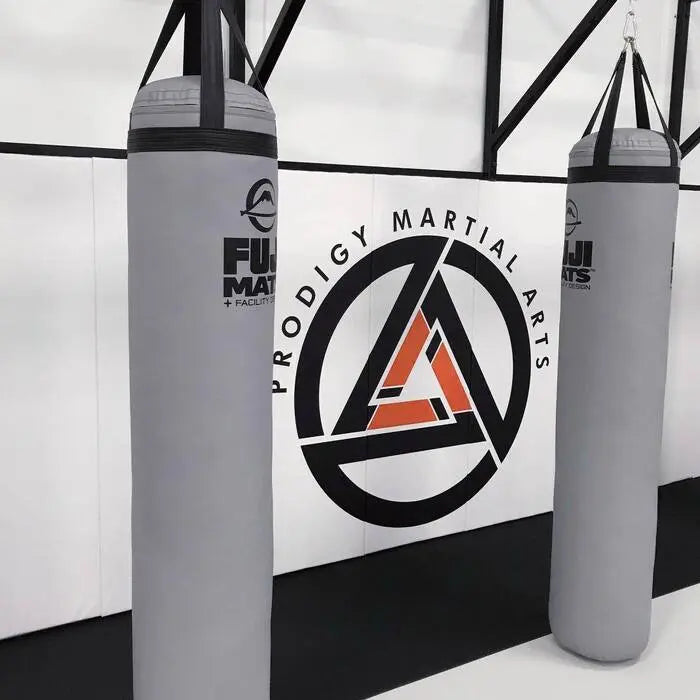 Fuji 6ft Muay Thai Heavy Bags in grey colour