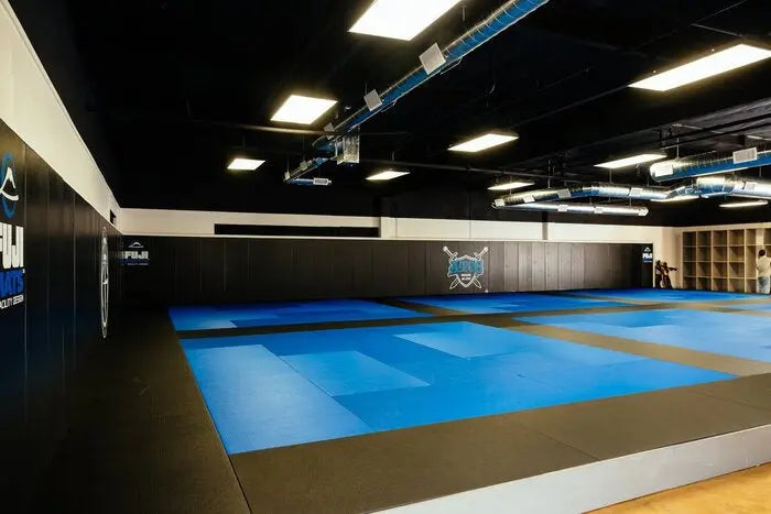 Fuji Black and Blue Tatami Mats