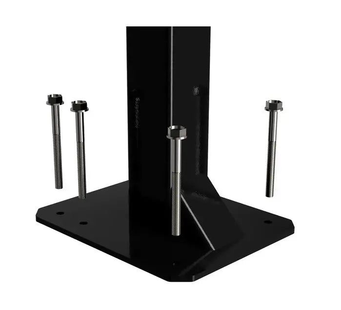 Fuji Concrete Anchor Screw Kit - 4 Pack in action diagram