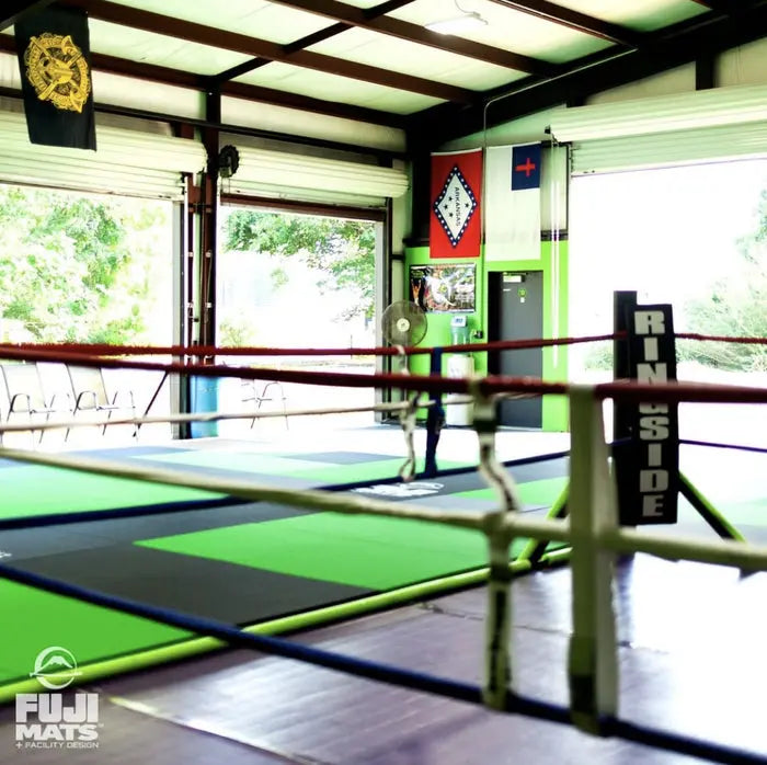 Fuji Electric Green Tatami Mats