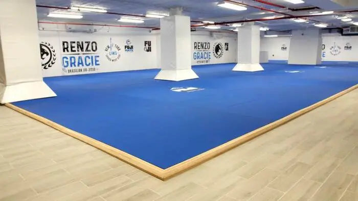 Fuji Tatami Mats in Blue