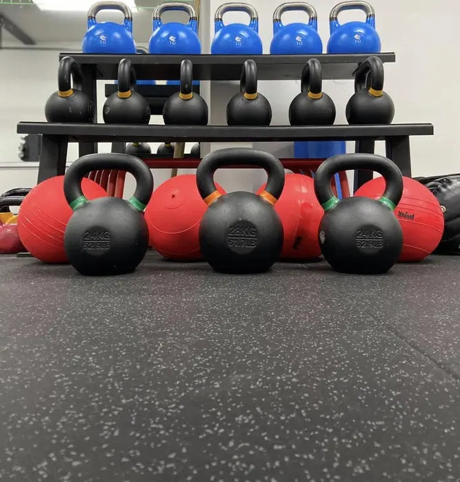 Legend 15mm High Performance Gym Tiles install in Brighton Gym