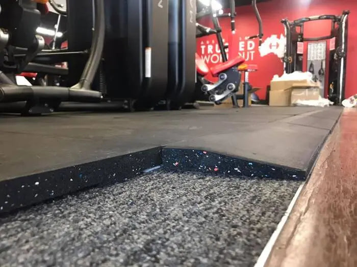 Legend Gym Tile Ramps installation 2