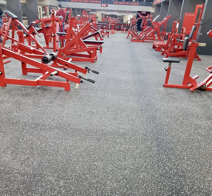 Legend Interlocking Gym Tile installation