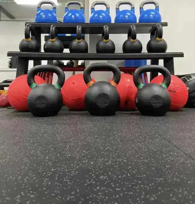 Why Rubber Gym Tiles Trump Rolled Rubber Flooring Blog