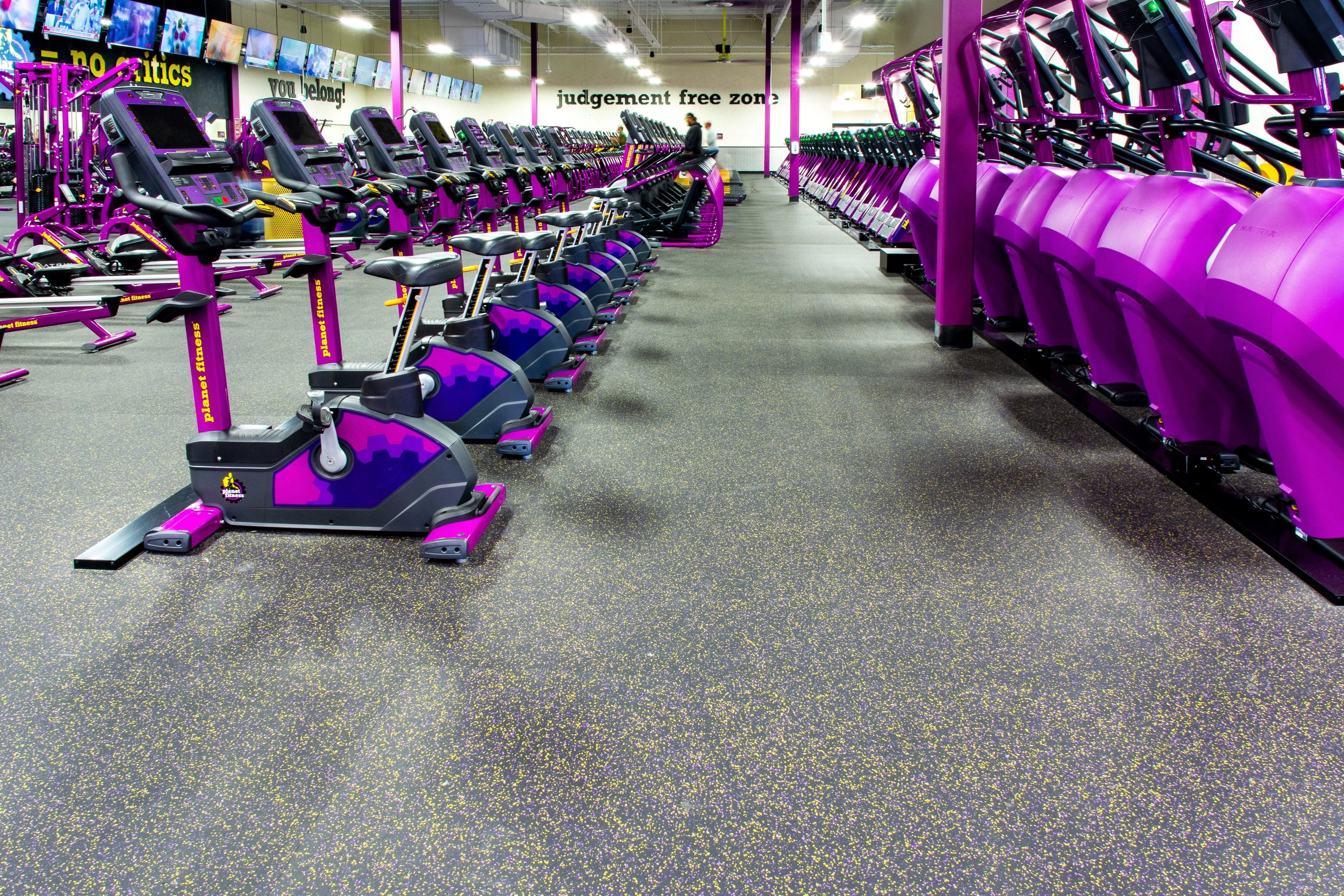 A1 Rolled Rubber Gym Floor