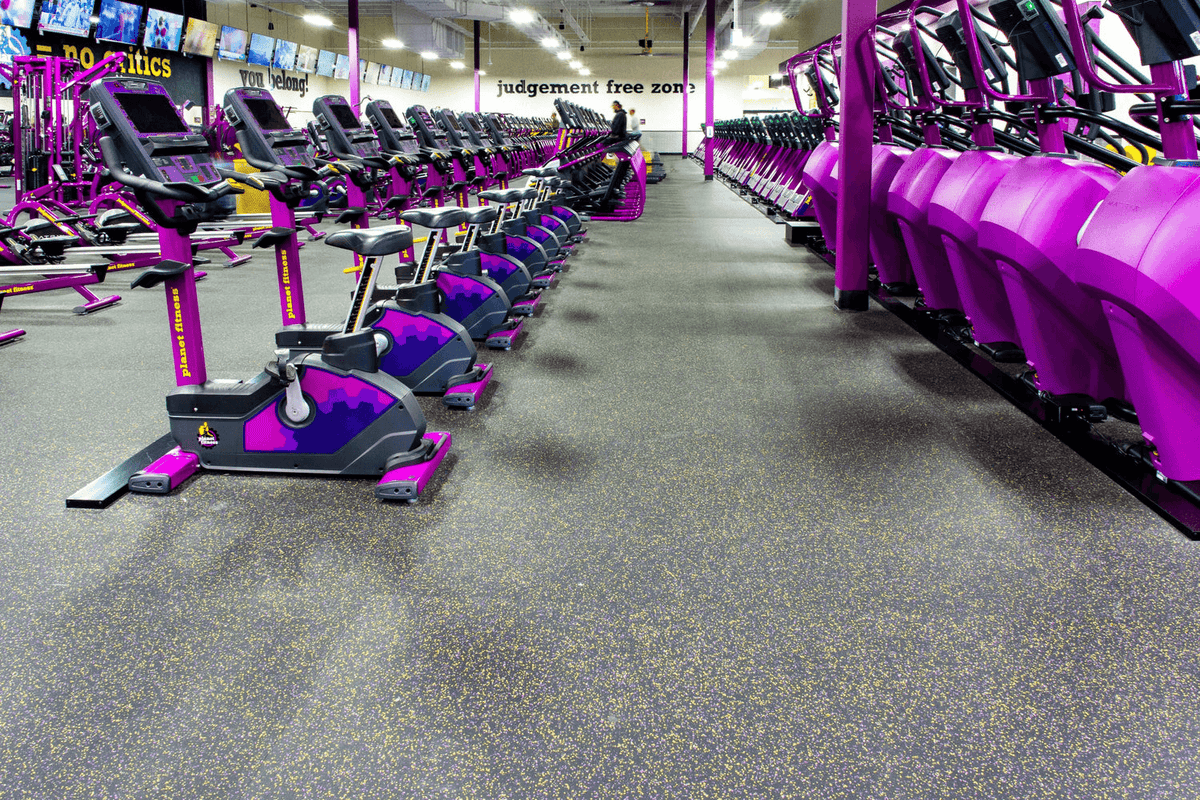 A1 Rolled Rubber Gym Flooring in 8mm