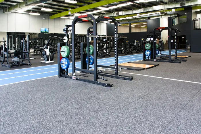 A1 Rubber 15mm Gym Tile installation