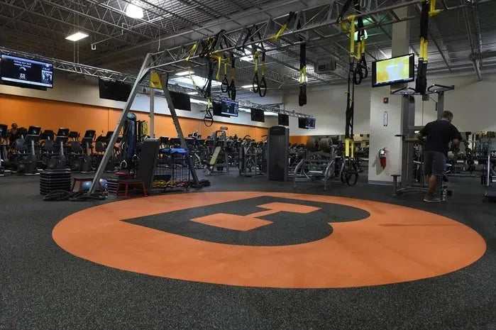 Ecore Rolled Rubber Gym Flooring