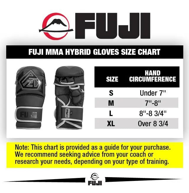Fuji Ascension 2.0 Hybrid MMA Gloves