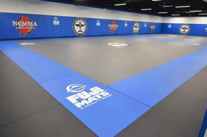 Fuji Smooth Series MMA Mats Grey, Blue and Black