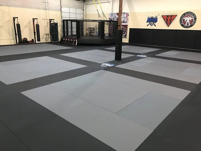 Fuji Smooth Series MMA Mats Grey and Black