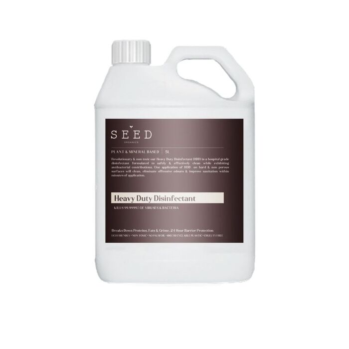 Seed Organic Heavy Duty Disinfectant - Size: 5 Litres