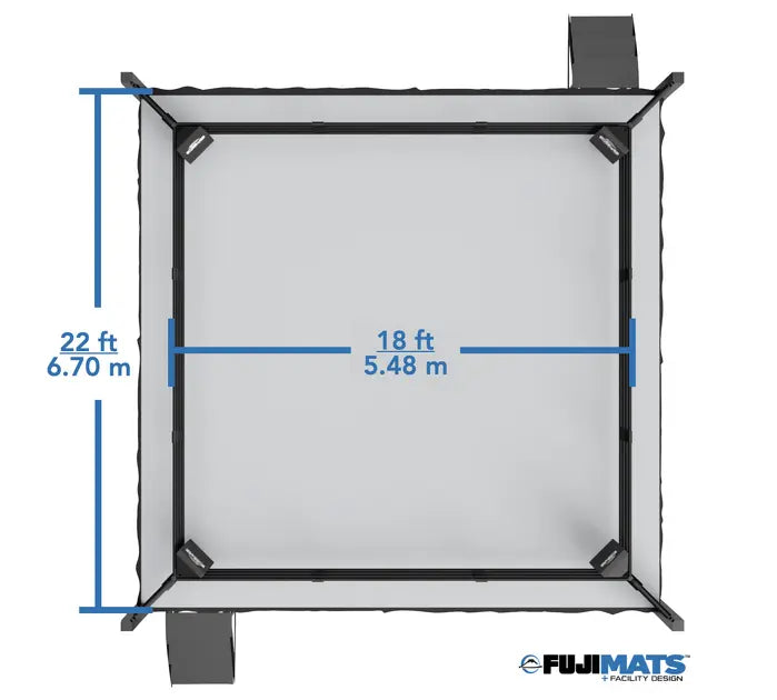 Fuji 18ft Competition Boxing Rings