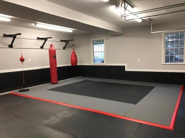 FUJI Tear Drop Heavy Bags with custom logo in red