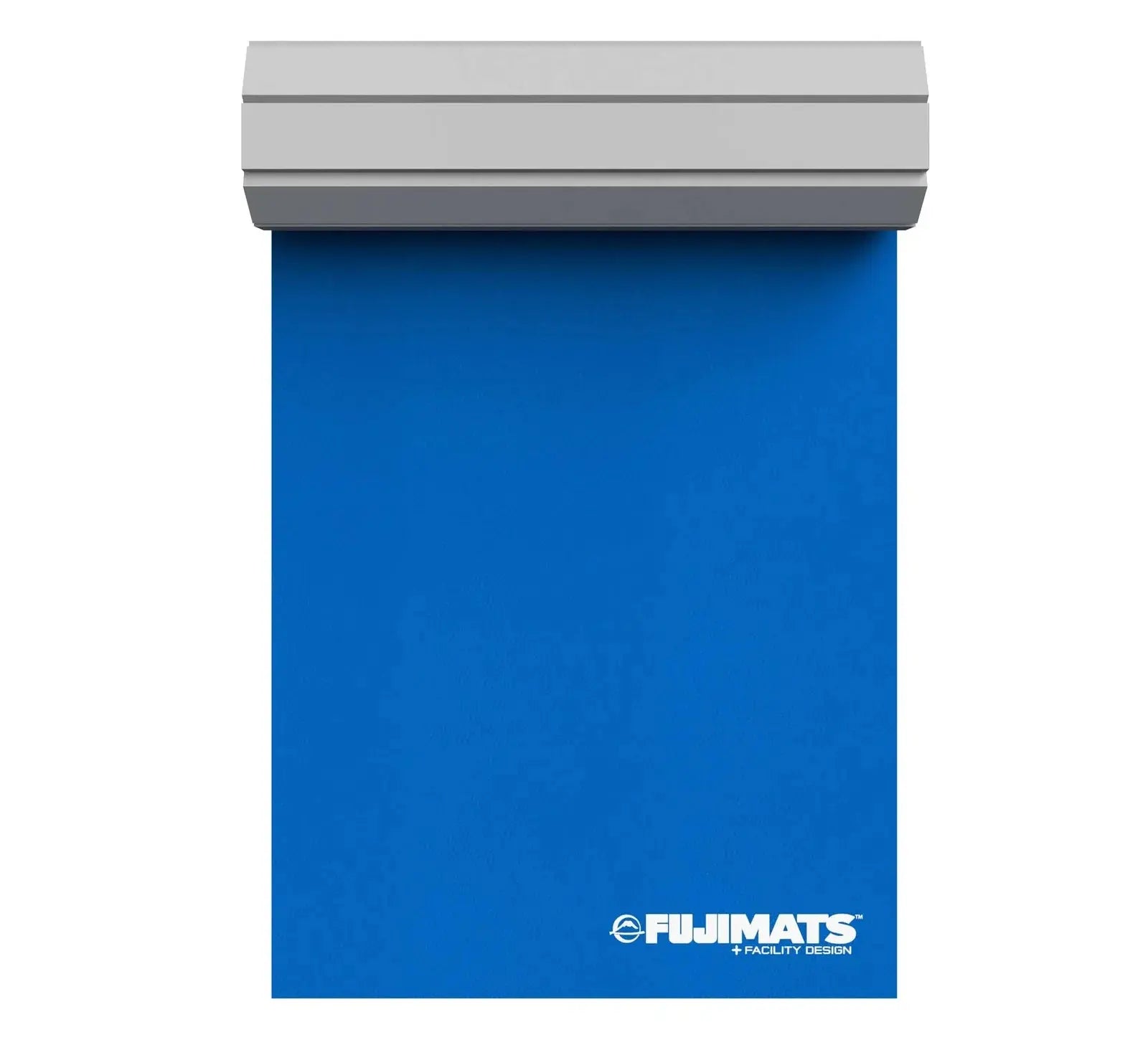 Blue Fuji Home Roll Out Mat top view