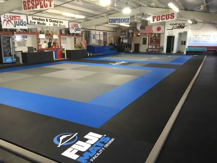 Fuji Black, Blue and Grey Tatami Mats