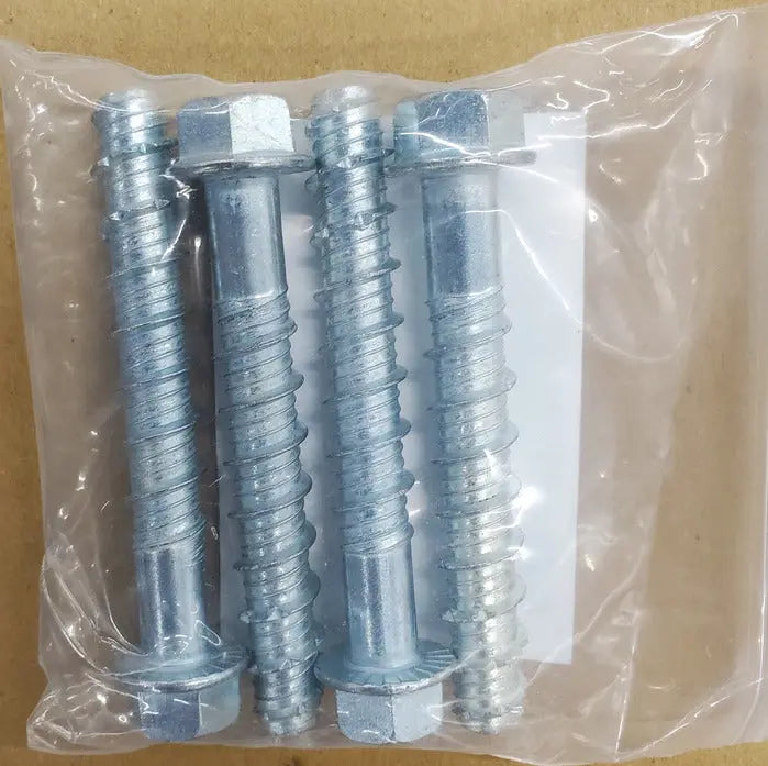 Fuji Concrete Anchor Screw Kit - 4 Pack for mounting Boxing Rings