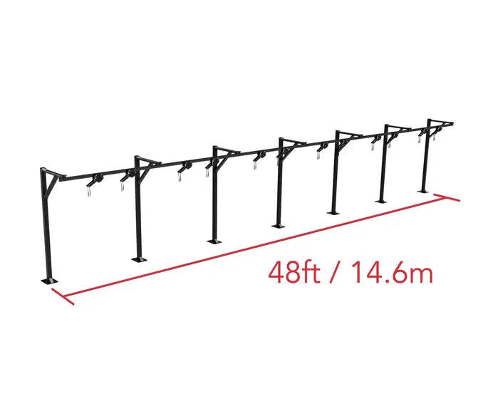 Fuji Floor Mount Heavy Bag Rack 14.6 meters