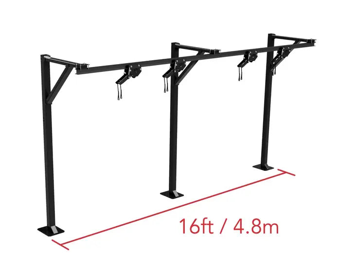 Fuji Floor Mount Heavy Bag Rack 4.8 meters