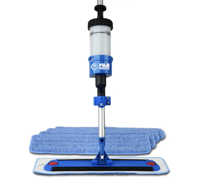 Fuji Speed Mat Mop - With Mop Pads 2