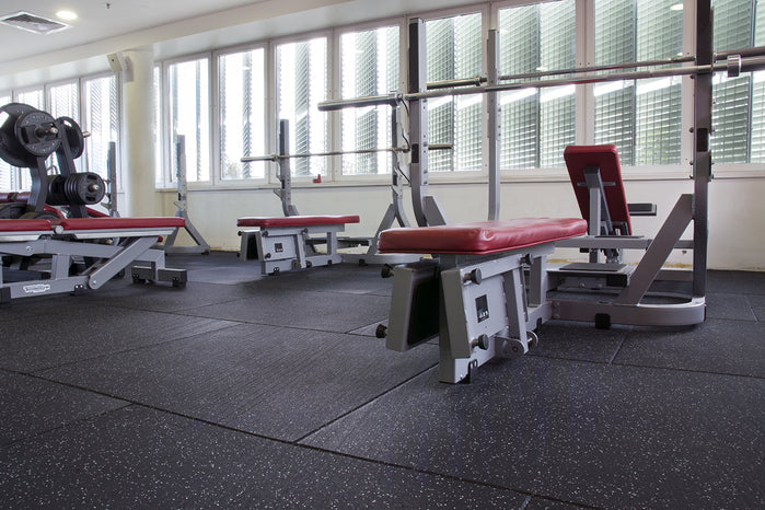 A1 Rubber 15mm Gym Tiles