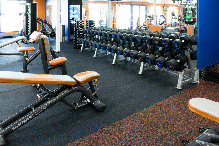 A1 Rubber 15mm Gym Tiles