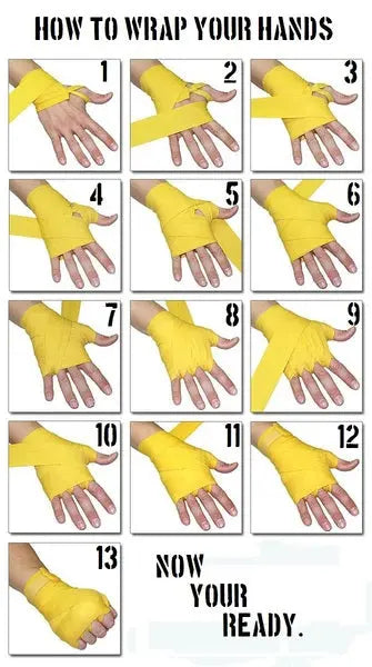 How to put on Legend Pro Boxing Hand Wraps