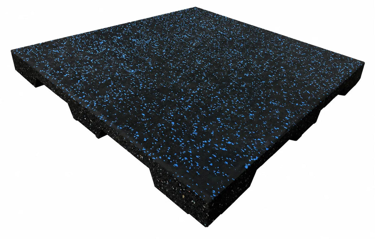 Legend 100mm Extreme Impact Gym Tiles in Legend Blue colour