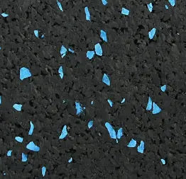 Legend 25mm Heavy Impact Gym Tiles Blue Speckle