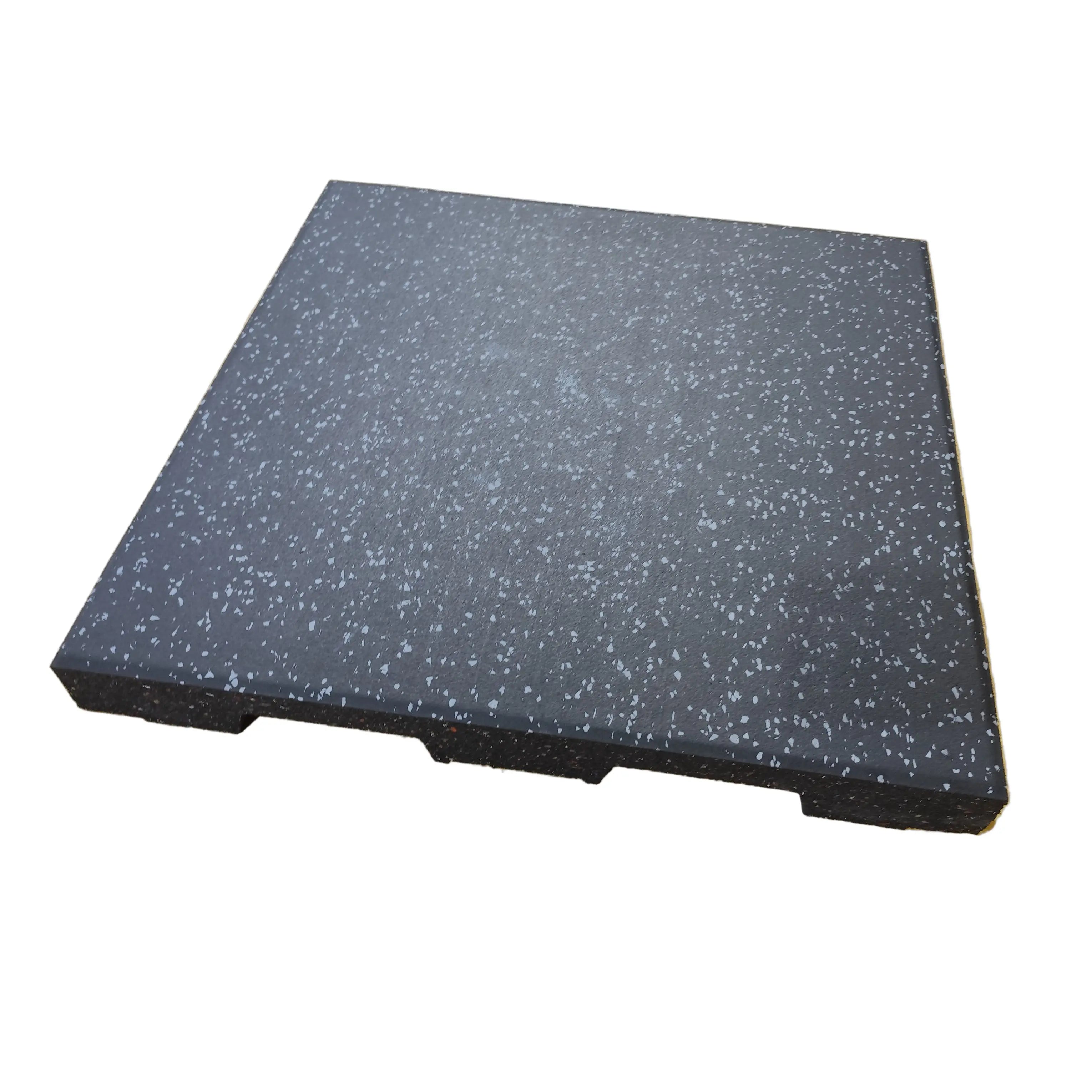 Legend 50mm Extreme Impact Gym Tiles in Dark Grey Speckle