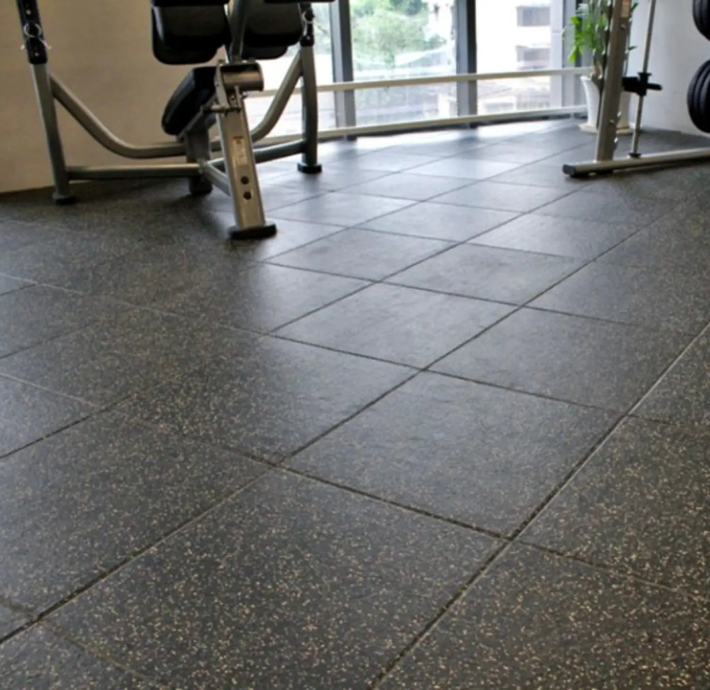 Legend 75mm Extreme Impact Gym Tile installation