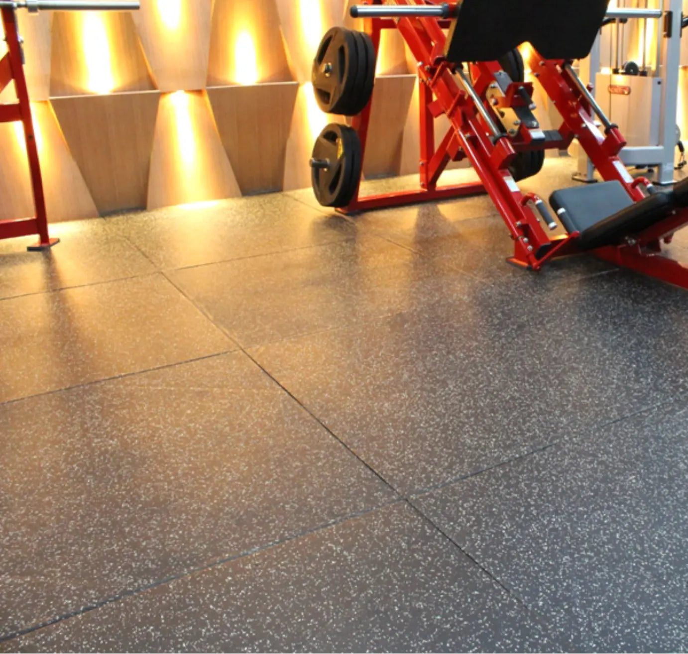 Legend 75mm Extreme Impact Gym Tile installation