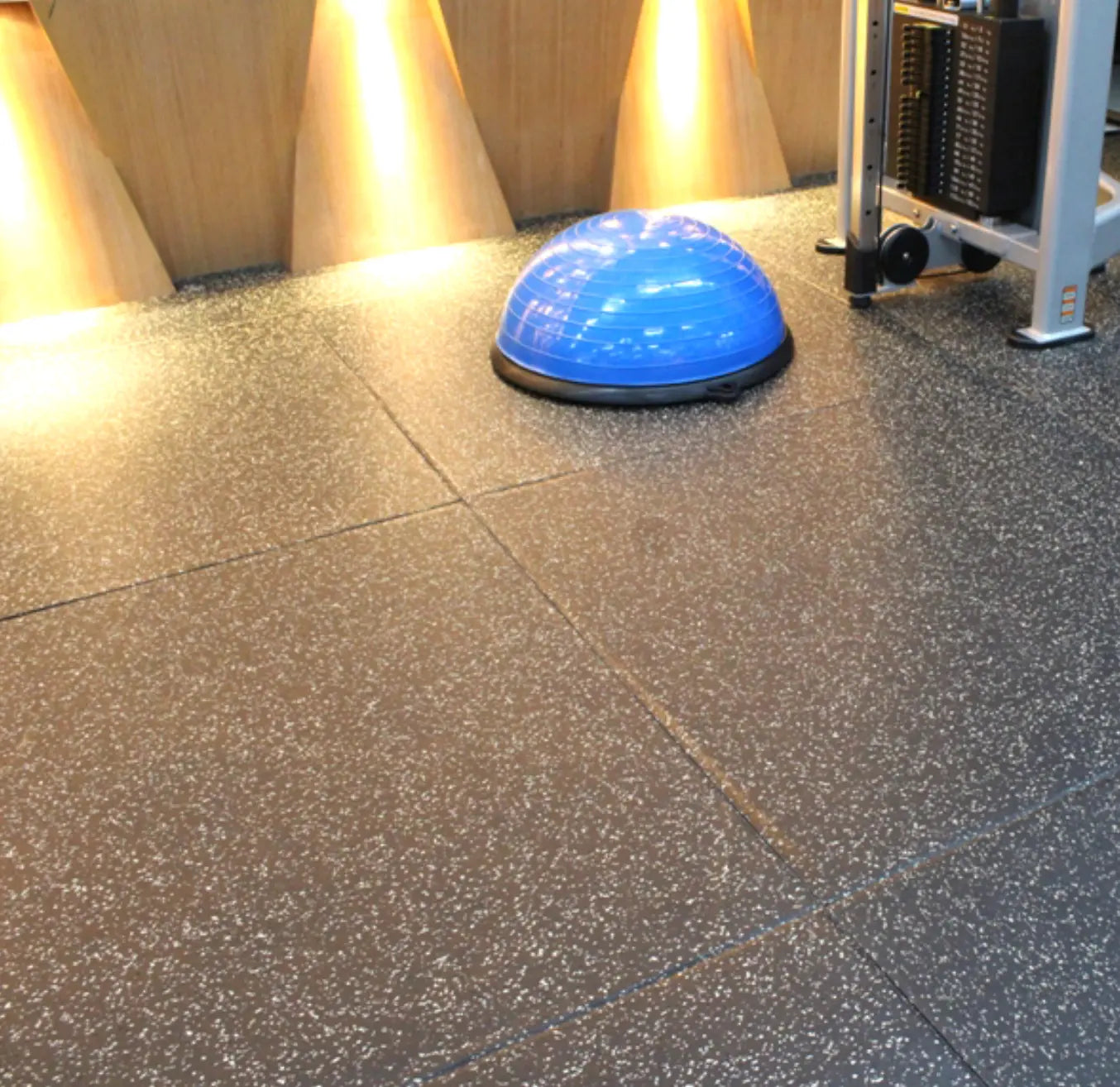 Legend 75mm Extreme Impact Gym Tile installation