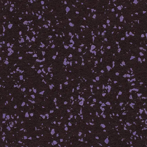 Legend Rolled Rubber Gym Flooring Purple Speckle