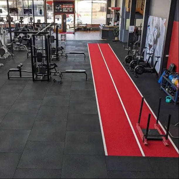 Legend Speed Turf - Red with White Lines