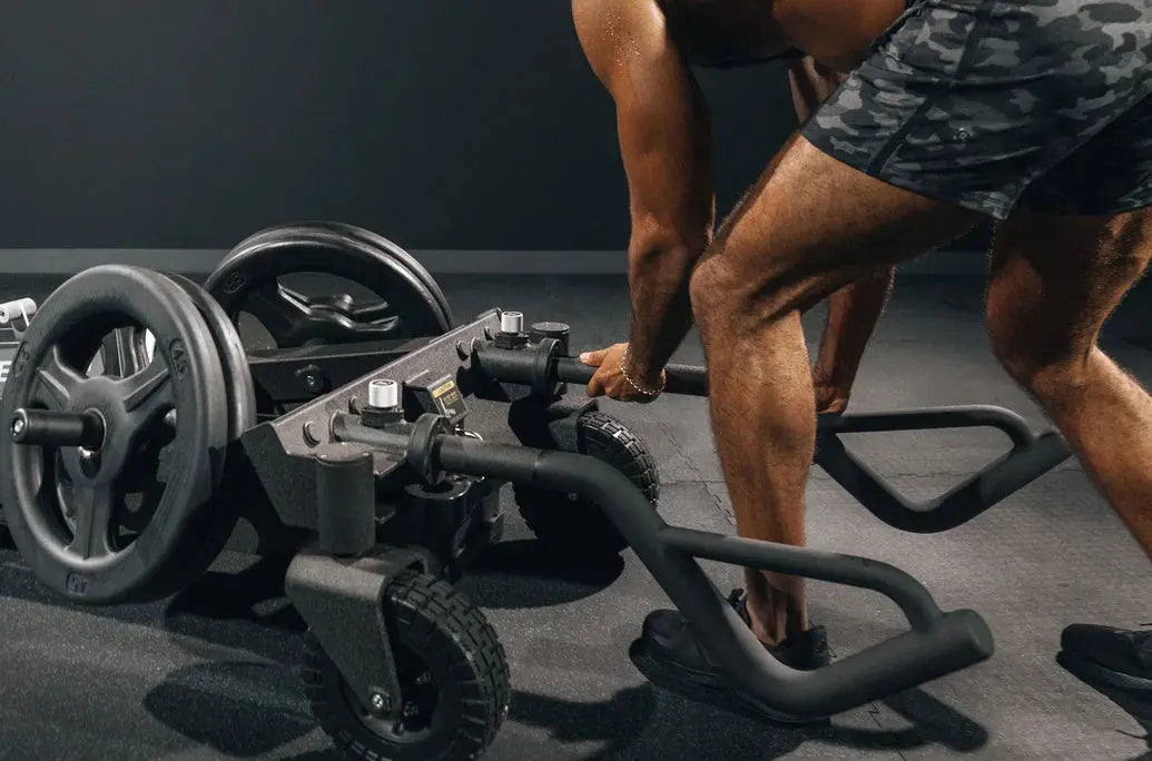 Torque Fitness TANK M3 Push Sled Wheel barrow handles
